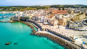 Panorama della città di Otranto 